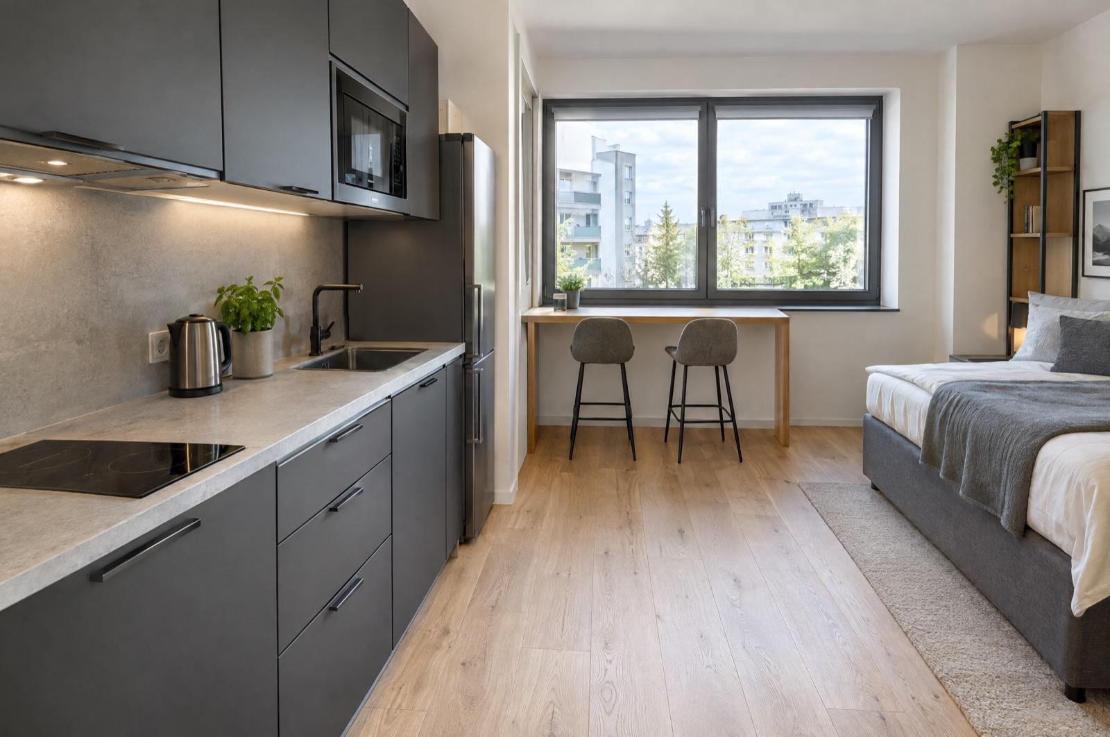 1-Zimmer-Apartment · 2. OG, Weseler Straße 276, Duisburg
